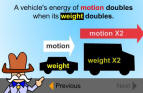 What is energy of motion?
