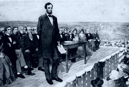 Address on American Rhetoric  Abraham Lincoln   Gettysburg Address