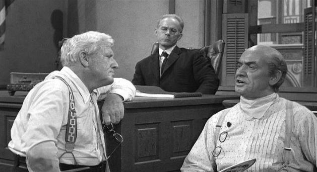 "Inherit the Wind" (1960). Henry Drummond Questions Matthew Brady on the 