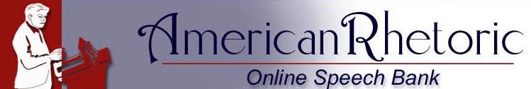 Online Speech Bank - American Rhetoric