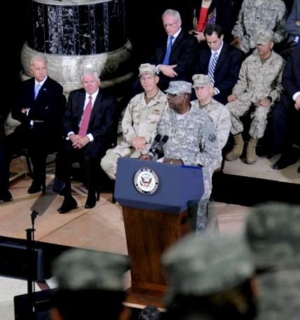 American Rhetoric Gen Lloyd Austin Iii Speech On Assuming Command Of U S Forces Iraq