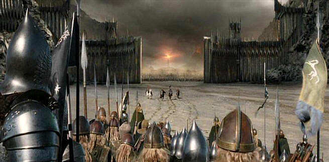 afvoer Onverschilligheid Gouverneur American Rhetoric: Movie Speech from The Return of the King - Aragorn's  Battle Speech at the Black Gate