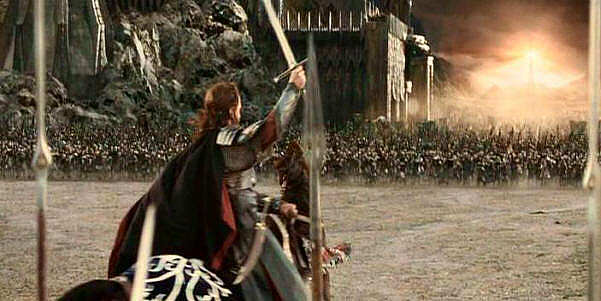 Stun echo Ham American Rhetoric: Movie Speech from The Return of the King - Aragorn's  Battle Speech at the Black Gate