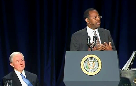 ben carson speech at