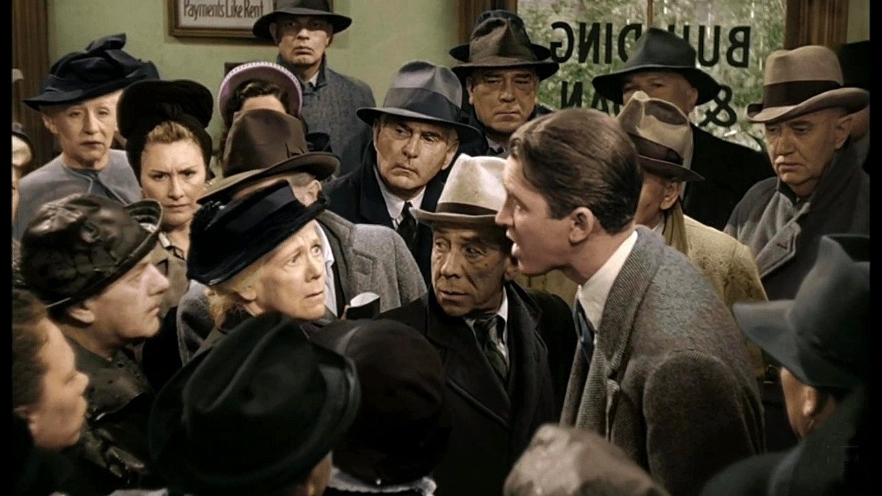 American Rhetoric: Movie Speech from Its a Wonderful Life - George Bailey  Addresses to the People at Bailey Building and Loan